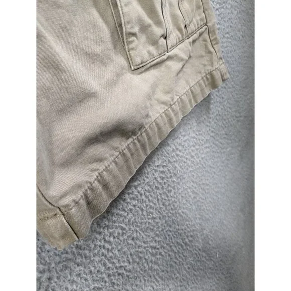 Columbia Shorts Mens Large Cotton Canvas Cargo Trail Hiking Outdoor Beige - Picture 16 of 16